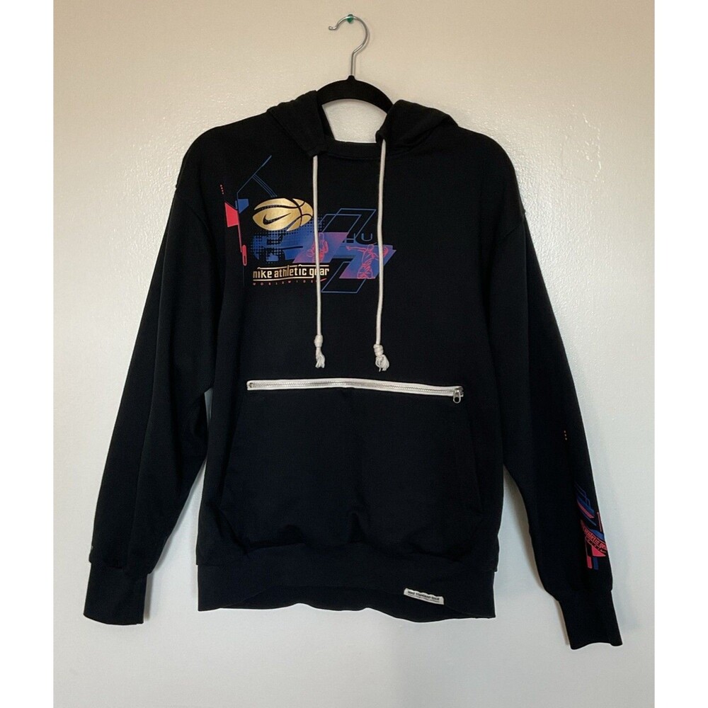 NIKE | Men's Dri-Fit Standard Issue Basketball Hoodie Black | Size M